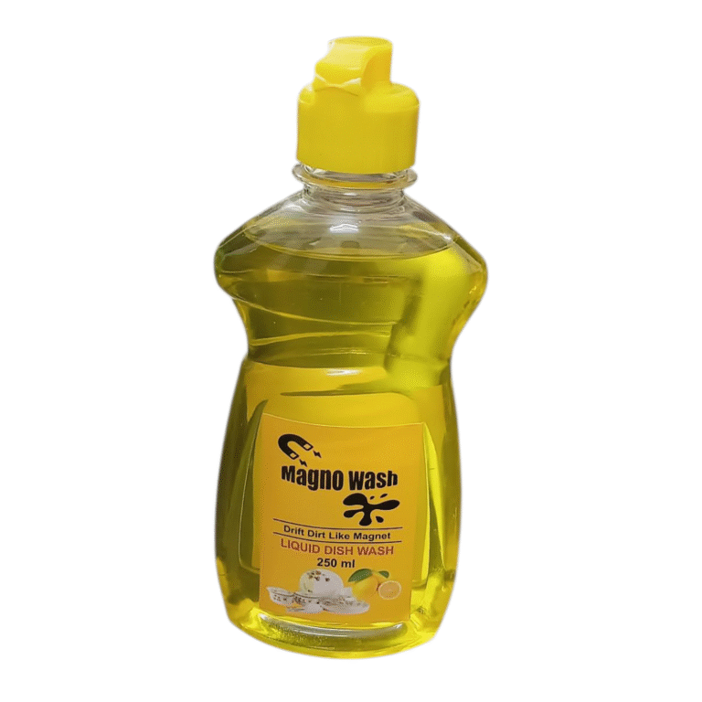 Magnowash 250ml Dishwashing Liquid-Lemon Fragrance-Dishwashing Liquid-Dishwash Gel-Non Irritating Dishwash-Best Quality Dishwash - Image 3