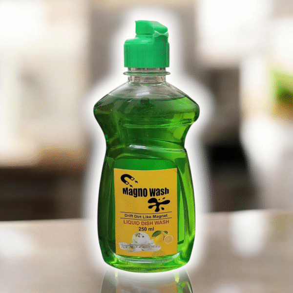 Magnowash 250ml Dishwashing Liquid-Lemon Fragrance-Dishwashing Liquid-Dishwash Gel-Non Irritating Dishwash-Best Quality Dishwash